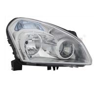 TYC Faro Luz Principal Faro Derecho para Nissan Qashqai + 2 I J10 JJ10