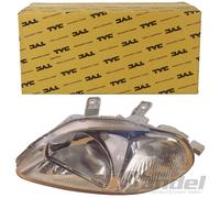 TYC FARO PRINCIPAL H4 DERECHO Compatible Con HONDA CIVIC VI HATCHBACK 1.4 - 1.6