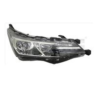 TYC Halógeno L.E.D Faro Izquierdo Compatible Para Toyota Corolla Sedán