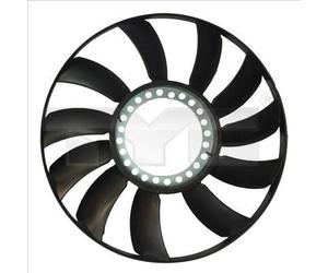 TYC Hélice ventilador, refrigeración del motor para FORD: S-Max & VOLKSWAGEN: Passat & AUDI: A4, A6, Cabriolet & SKODA: Superb (Ref: 802-0056-2)