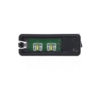 TYC Piloto de matrícula para VOLKSWAGEN: Golf Cabriolet, Eos, Golf, Amarok, UP, New Beetle, CC, Polo, Passat, Scirocco, T-Roc (Ref: 15-0183-00-2)