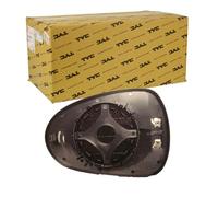 TYC Cristal de espejo de retrovisor exterior 331-0064-1 para SEAT Ibiza/Leon/Exeo