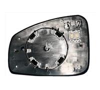 TYC 328-0165-1 Cristal de espejo retrovisor exterior convexo calefactable derecha