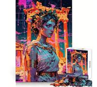 Tyche︰ Oráculo de la Fortuna Rompecabezas de 1000 Piezas para Adultos Actividad de lógica y Ocio Corte preciso Regalo de cumpleaños (50x75cm)
