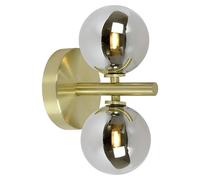 Lucide Tycho Aplique de pared Gold (56 W, L x An x Al: 12 x 12 x 22 cm, Oro, G9)
