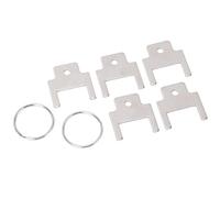 TYCIONG 770301 Llave Dispensadora, Llave de Repuesto para Dispensador de Toallas de Papel de Acero Inoxidable con Alta Resistencia, para Toalla de Mano con Rollo de Papel Higiénico