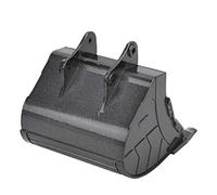TYCIONG Accesorio de Cubo RC de Metal de Rendimiento Estable Apto para Coche de Ingeniería Excavadora RC 1580 Cómodo de Usar