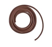 TYCIONG Burlete Adhesivo Fuerte, Tira Insonorizada para Puerta, Aislamiento a Prueba de Viento para Puertas y Ventanas, Goma de Silicona de 14mm X 12mm