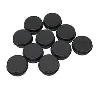 TYCIONG Caja de Aluminio para Perfume Sólido, Contenedor Portátil, Conjunto para Ungüentos, Decoraciones de Uñas, 10 Uds. (10ml)