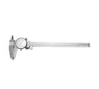 TYCIONG Calibrador de Dial de Alta Precisión a Prueba de Golpes para Mediciones Precisas Calibrador Vernier de Acero Inoxidable de 0-200 Mm para Profesionales Metalúrgicos
