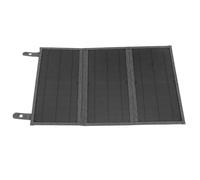 TYCIONG Cargador de Panel Solar Versátil de 30W y 18V con Protocolo de Carga Rápida para IOS (Gris)