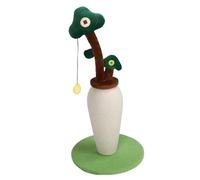 TYCIONG Cat Scratching Post Cat Scratcher Pole Sisal Rope Cat Árbol de Gato con Diseño de árbol de Dinero Vertical para Gatos Interiores Kittens Claw Care