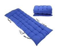 TYCIONG Cojín para Silla Mecedora de Patio, Cojín de Asiento de Ratán Suave y Grueso para Salón de Jardín Al Aire Libre, Relleno de Algodón PP, Suministros para el Hogar (48 * 170 * 8cm)
