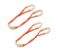 TYCIONG Correa Ajustable para Patas Traseras de, Arnés de Soporte, Eslinga de Terciopelo Ligera para el Cuidado de Mascotas (Naranja)