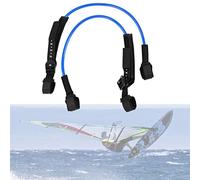 TYCIONG Correa de Arnés de Windsurf de Seguridad Ajustable para Surfistas de Diferentes Alturas Negro 2 Piezas Material Duradero Resistente a la Alta Tensión Adecuado para Surfear (#2)