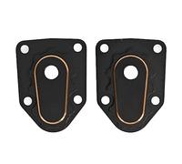 TYCIONG Cubiertas de Nudillos RC a Prueba de Herrumbre de Latón Escalada Estable para Axial UTB18 Capra 1.1x0.8in Negro