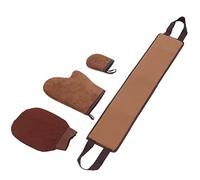 TYCIONG Guante Autobronceador, Exfoliantes Flocados Suaves para Aplicador de Bronceado sin Sol, para Uso Doméstico, Regalo, Esponja Flocada Diaria para Coche