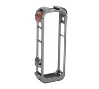 TYCIONG Jaula de Cámara de Aluminio para X4, Plataforma Protectora Duradera para Disparo Horizontal con Cubierta de Lente para Cámara de Acción