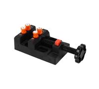TYCIONG Juego de Herramientas de Taladro Manual, Broca Giratoria Duradera para Tallado Artesanal, 60 Piezas + Taladro en Miniatura + Tornillo de Banco para Carpintería