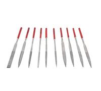 TYCIONG Juego de Mini Limas de Aguja, Cómodo, Resistente y Duradero para Tallado de Madera, Metal y Plástico, 10 Piezas para Entusiastas del Bricolaje (4 * 160mm)