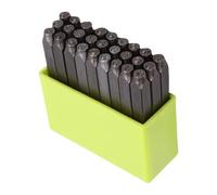 TYCIONG Kit de Herramientas de Estampado de Metal, Juego de Punzones de Acero Duradero para Fabricación de Joyas, Elaboración de Impresiones Profesionales (Mayúsculas)