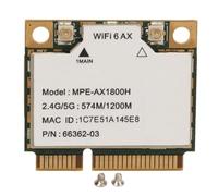 TYCIONG La Mini Tarjeta de PCIE WiFi, AX1800H Se Dobla Banda 2.4GHz 5GHz, Blueto 5.2, Conveniente para el Triunfo 10/11 y Lin