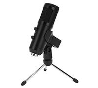 TYCIONG Micrófono de Mano de Alta Sensibilidad con Soporte de Trípode para Podcasting de Chat de Skype, Patrón de Captación en Forma de Corazón
