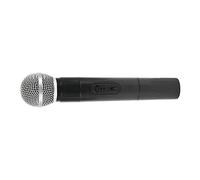 TYCIONG Micrófono de Utilería de Plástico, Simulación Realista para Karaoke, Espectáculos de Danza, Práctica para Cantantes, Aleación de Aluminio y Plástico