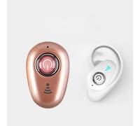TYCIONG Mini Auricular Estéreo Inalámbrico con Reducción de Ruido CVC6.0 para Llamadas Claras, Batería de Litio Recargable de 50 MAh para un Tiempo de Espera Prolongado, para Entusiastas del Deporte