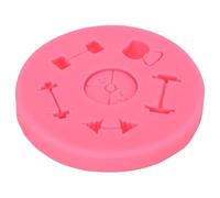 TYCIONG Moldeo con Mancuernas de Silicona con Temática de Fitness para Decoración de Pasteles y Fabricación de Dulces, Uso Versátil para Entusiastas del Fitness