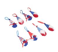 TYCIONG Muñeca de Gnomo del Día de la Independencia, Decoración Clásica de Muñeca Patriótica Americana para Fiesta en Casa, 8 Uds.