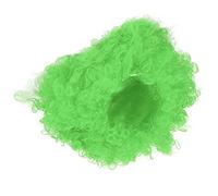 TYCIONG Peluca de Fiesta Rizada Colorida, Diseño único de Pelo de Payaso con Apariencia Novedosa para Circo, Halloween, Juegos de Fútbol y Eventos Deportivos (Verde)