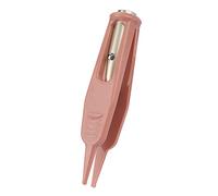 TYCIONG Pinzas de Limpieza LED, Seguro, Duradero, Suave, Limpiador de Ombligo, Nariz y Oreja de bebé para Todas las Edades, Acero Inoxidable, Plástico, 3,7 Pulgadas