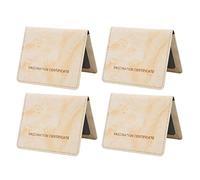 TYCIONG - Portatarjetas de visita con hebilla magnética, cartera portátil de piel sintética para viajes, estuche de identidad para permiso de conducir, tarjeta de crédito, tarjeta de visita, funda