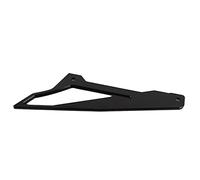 TYCIONG Protector Liso de Cubierta de Cadena Trasera Mecanizada por CNC para DRZ125/DRZ400S/DRZ400SM, Negro, Protege el Talón, Se Adapta a Todos los Años