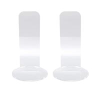 TYCIONG Soporte Vertical para de Boxeo, Estante de Exhibición de Acrílico Transparente con Almohadillas Antideslizantes para el Escritorio del Gimnasio en Casa, Base Reforzada