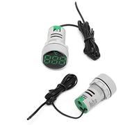 TYCIONG Termómetro Digital de bajo Consumo Pantalla LED de Temperatura -20~199 ℃ para Laboratorio (Verde)