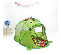 TYCIONG Tienda de Campaña para Niños, Casa de Juegos de Dibujos Animados, Se Abre Automáticamente en una Bolsa de Transporte para Diversión en Interiores y Exteriores, Color Verde