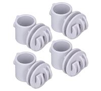 TYCIONG Tornillo Aislador de Cerca Eléctrica 50 Piezas Tornillos Aislantes ABS para de Rejilla de Pulso con Apertura de 2,1 Cm Ligero Resistente a Impactos para Varilla Tipo I de (Gris)