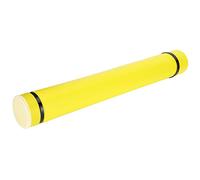 TYCIONG Tubo de Almacenamiento de Dibujos Telescópico Extensible para Coleccionar Obras de Arte Impermeable y a Prueba de Humedad Adecuado para Artistas y Arquitectos 8,5 Cm de Diámetro (Amarillo)