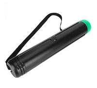TYCIONG Tubo Telescópico de Almacenamiento de Dibujo con Expansión Ajustable para Obras de Arte, Impermeable y a Prueba de Humedad, Negro para Artistas