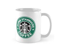 TYCLTY Nathan For You Dumb Star-bucks - Taza de café de cerámica de 11 onzas (blanco) (blanco), waYanl-3941, BZ305