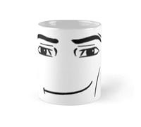 TYCLTY Rob-Lox - Taza de café de cerámica de 325 ml y 325 ml, color blanco, BZ305