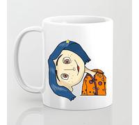 TYCLTY - Taza de Coraline, regalo para Coraline, taza divertida, taza de Halloween, taza de cumpleaños, taza de 325 ml, waYanl-2026, BZ305