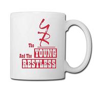 TYCLTY The Young And The Restless - Taza de cerámica personalizada para café y té, color blanco, 325 ml para regalo divertido HDHKHZ, waYanl-686, BZ305