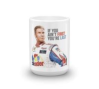 TYCLTY Will Ferrell Talladega Nights Ricky Bobby If You Ain't First You're Last. Tazas de cerámica brillante de 325 ml con mango de fácil agarre, dan un clásico de aspecto y sensación, waYanl-3401