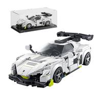 TYCOLE TGL Sports Car Building Block Set with Display Case, Race Car Building Kits Construction Toys, Collectible Car Model, Birthday Gift for Adults and Kids Boys Age 8-12 (320+pcs)