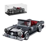 TYCOLE TGL Super Sports Car Building Block Set with Display Case, Speed Race Car Building Kits Construction Toy,Collectible Car Model,Christmas Birthday Gift for Adults and Kids 6 and up (338pcs)