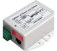 Tycon Systems POE-SPLT-4824G-P 48V DC 802.3at PoE Input 48V 802.3at PoE Out & 24V DC at 20W Output Max 50W POE Splitter & Voltage Converter