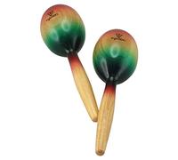 Tycoon Percussion Maracas de madera tmw-s - Rainbow acabado